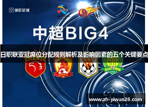日职联亚冠席位分配规则解析及影响因素的五个关键要点