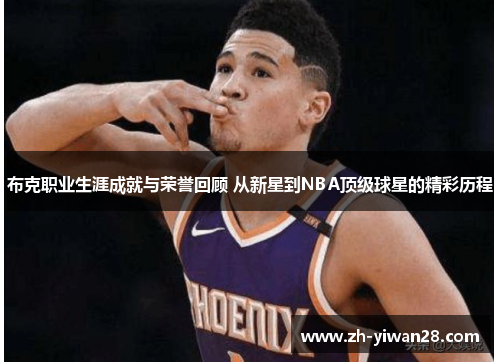布克职业生涯成就与荣誉回顾 从新星到NBA顶级球星的精彩历程