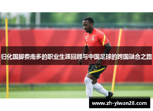 归化国脚费南多的职业生涯回顾与中国足球的跨国融合之路